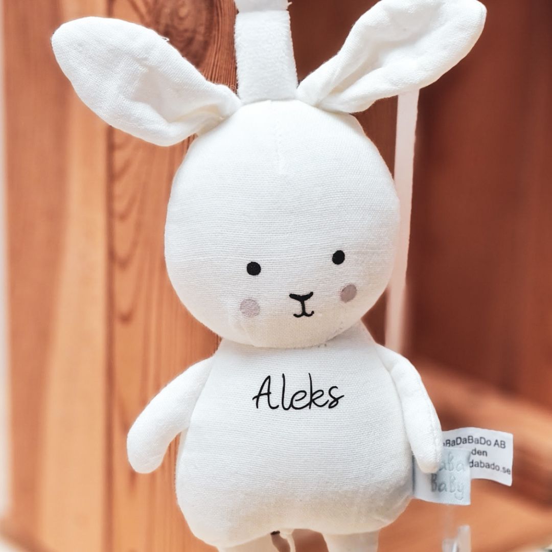 Jabadabado zajček z imenom otroka