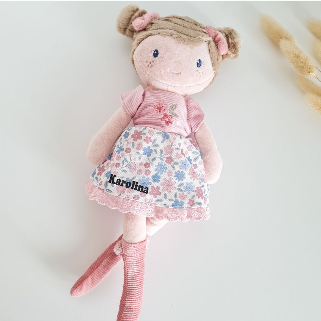 LITTLE DUTCH PUNČKA IZ BLAGA ROSA Z IMENOM