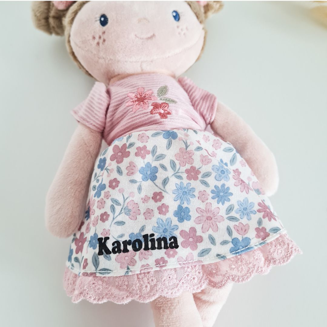 LITTLE DUTCH PUNČKA IZ BLAGA ROSA Z IMENOM