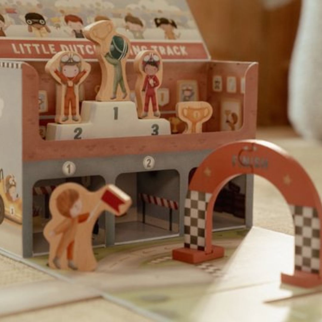 Little Dutch lesena igrača dirkalna steza