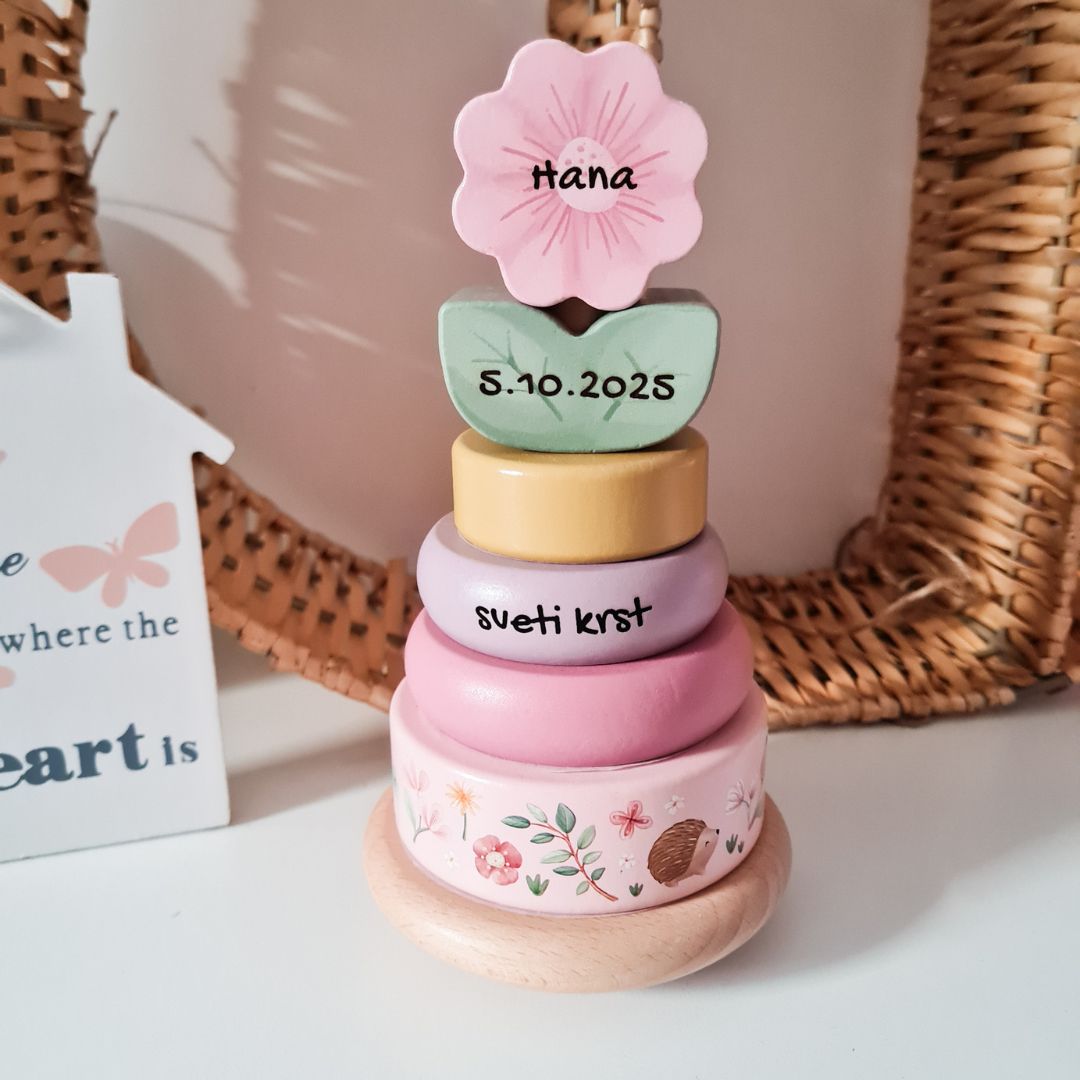 Little Dutch igrača stolp za zalaganje z imenom