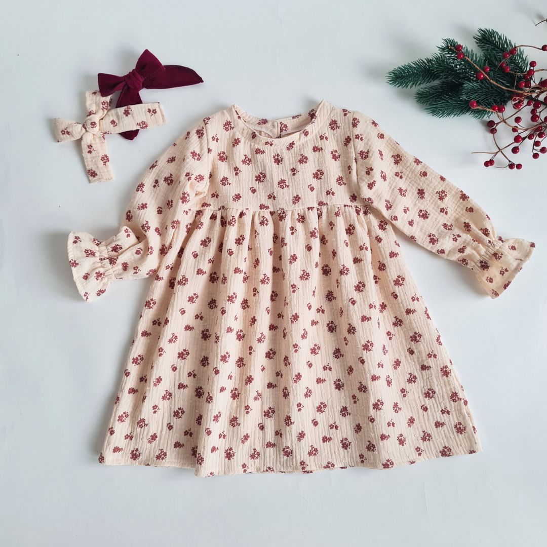 Obleka za deklico Zala